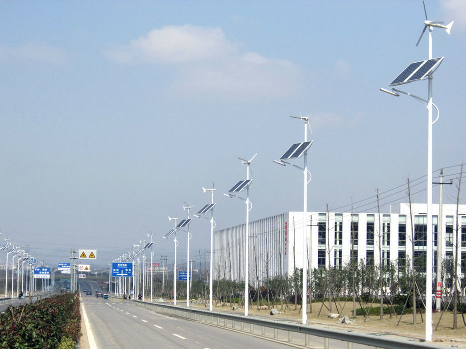 长沙县道路照明工程-太阳能LED路灯